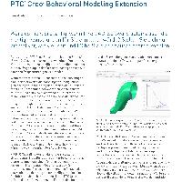 PTC® Creo® Behavioral Modeling Extension