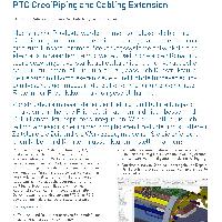 PTC® Creo® Piping and Cabling Extension